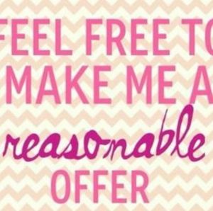 Reasonable offers considered